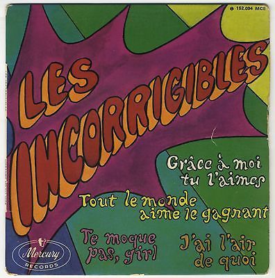 les incorrigibles, un groupe psychédélique, funk, soul, pop, mod de cette période effrénée des années 1960