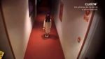 Vision d'horreur dans les couloirs d'un hôtel