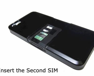 Une coque permet aux iPhone 5 d’accueillir deux SIM