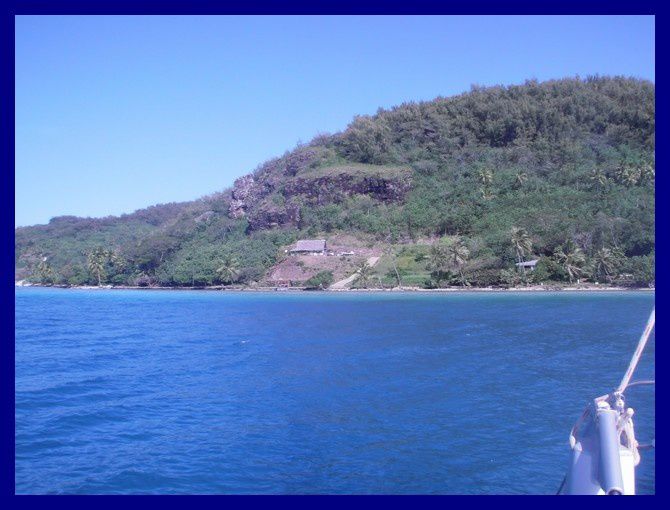 Navigation dans les îles sous le vent