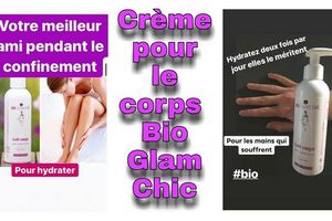 La crème pour le corps