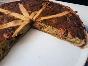 Tarte chou-fleur-Roquefort