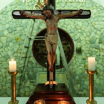 “El Cristo de la Salud” de Borburata regresó renovado a casa