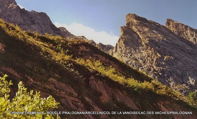 RANDO 12- BOUCLE PRALOGNAN/ARCELLIN/COL DE LA VANOISE/LAC DES VACHES/PRALOGNAN