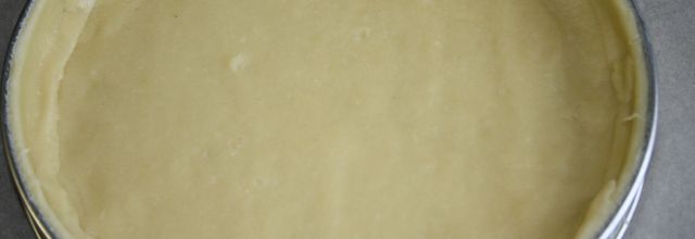 Pâte sablée