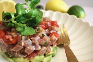 Tartare de thon rouge