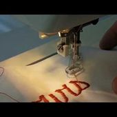 How to use the embroidery foot ?