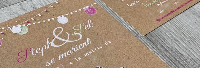 Le faire part de mariage thème converse (all star) de Stéphanie & Sébastien