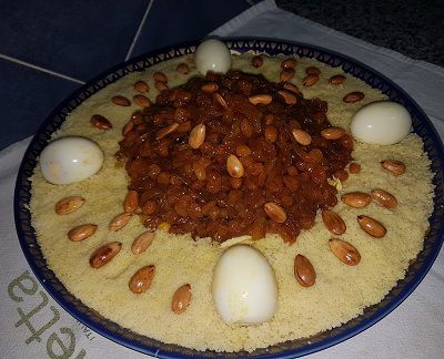 Couscous Tfaya كسكسو بالتفاية