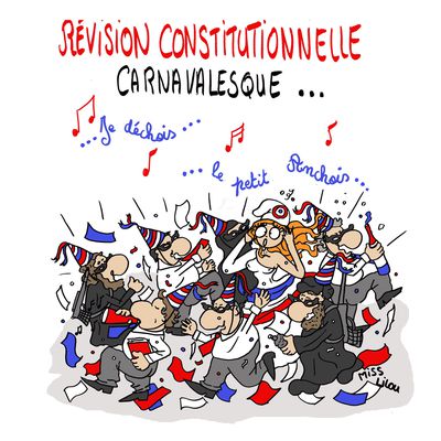 Révision constitutionnelle carnavalesque !!!