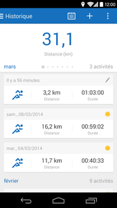 Appli Android : Runtastic PRO