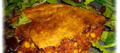 Tourte chili corn carne
