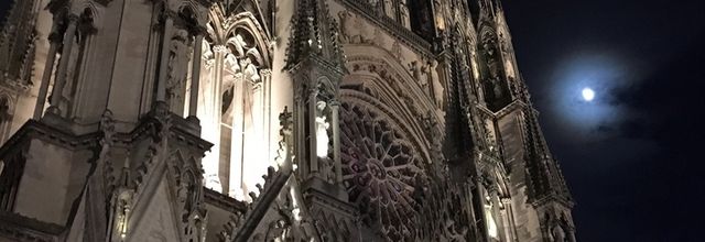 Son et lumières à la cathédrale de Reims