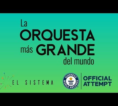 Venezuela : le plus grand orchestre du monde #TheLargestOrchestra