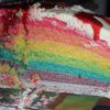 Dexter Rainbow cake