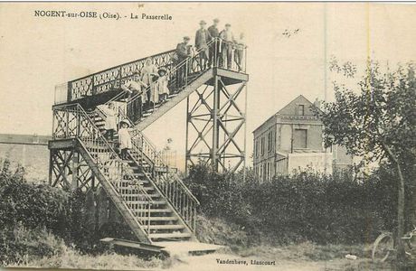 La passerelle Nogent-sur-Oise