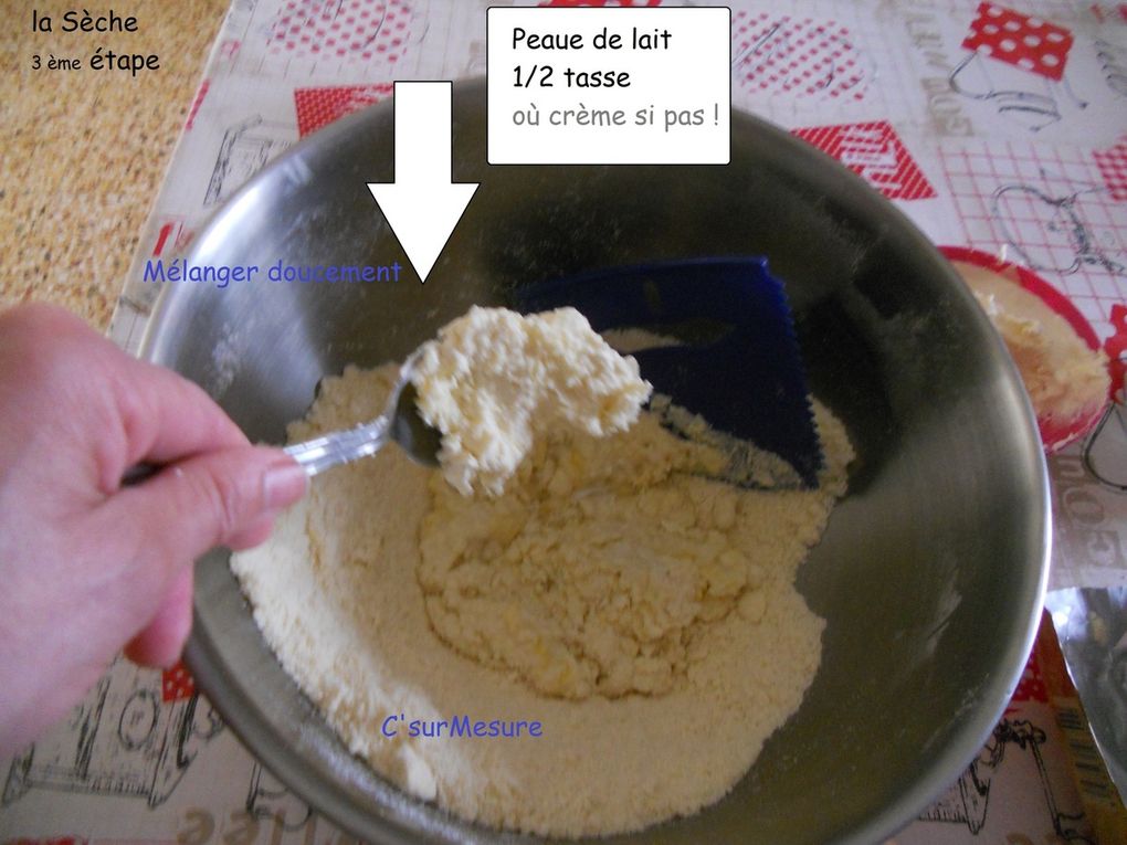 comment faire la recette !  en images. 