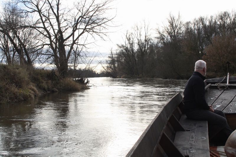 Le 27 décembre 2013, Le Lion d'Or effectuait son premier vrai voyage de remonte sur la rivière Allier