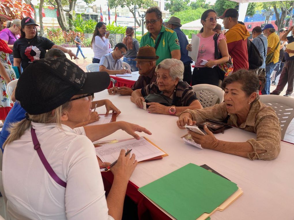 Cultores de Carabobo iniciaron registro en la Gran Misión Viva Venezuela en nueve puntos de la entidad