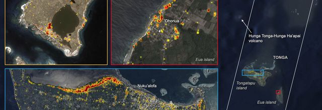 Effets collatéraux de l'éruption de Hunga Tonga-Hunga Ha'apai .