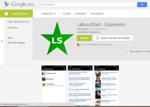LabourStart novgeneracia estas kreita – en Esperanto !