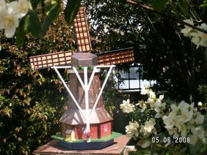 Quelques maquettes de moulins à vent