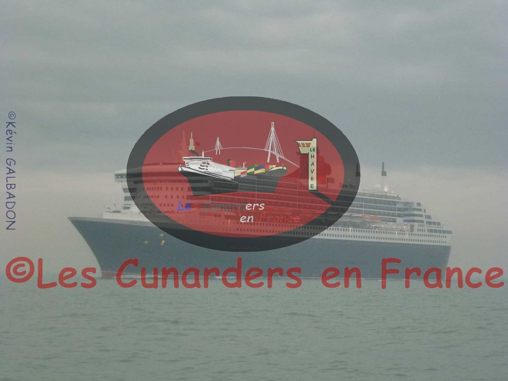 Escale du Queen Mary 2 au Havre les 13 et 14/12/13.