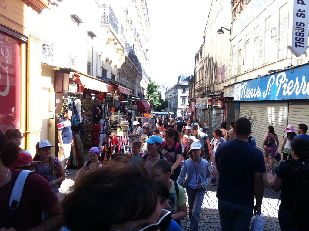 Paris jeudi 12 juin 2014 / TGV / Métro / Cité des sciences / Montmartre