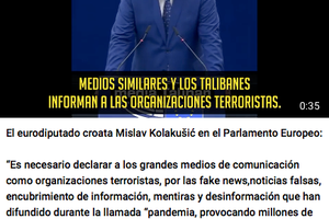 Eurodiputado: los medios de comunicación son terroristas
