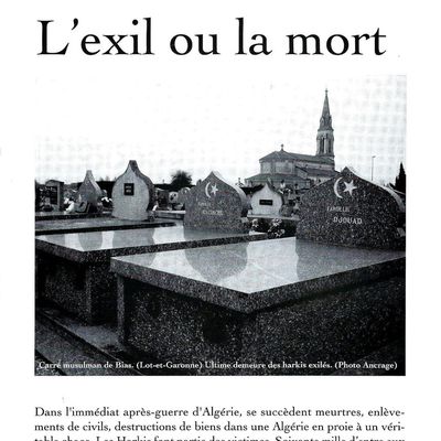 Ancrage, Mémoire des métissages du Sud-Ouest - reportage les harkis à l'heure des accords d'Évian - Bias (47)