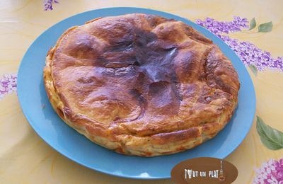 Tourte au saumon fumé