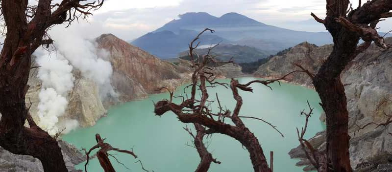 Ascension du volcan Kuwah Ijen (13-juillet)