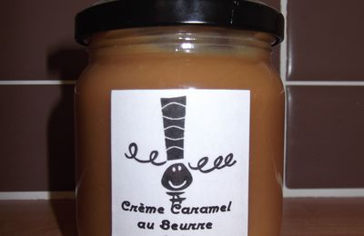 Crème caramel au beurre salé ou Salidou "maison"