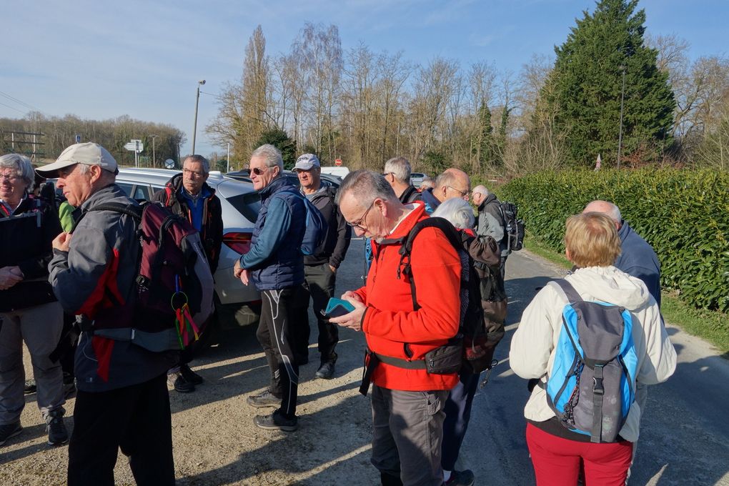 Roinville-sous-Dourdan rando du 10 Mars 2022