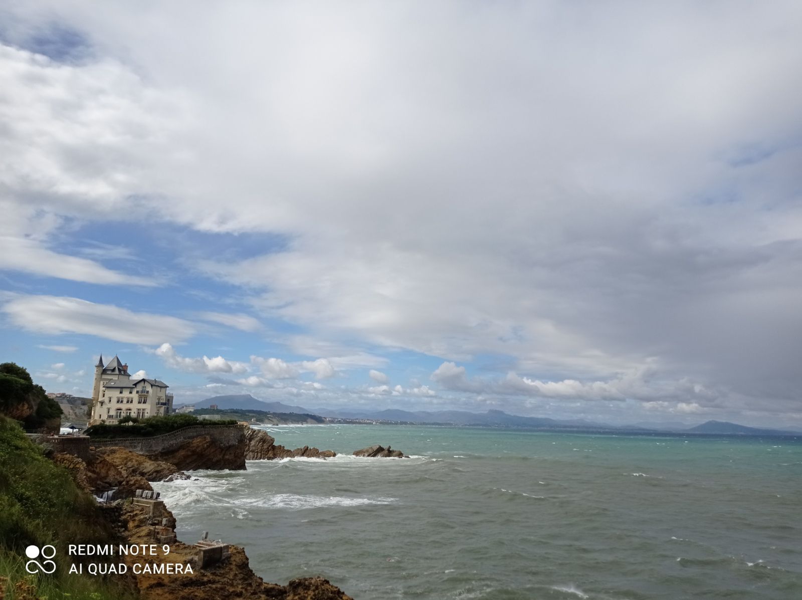 Vue de Biarritz