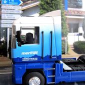 CAMION RENAULT MAGNUM 480 TRANSPORTS JEAN CLAUDE MERMET MARNAZ ELIGOR 1/43 - car-collector.net