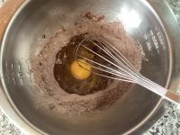 Petits clafoutis aux poires et au chocolat 