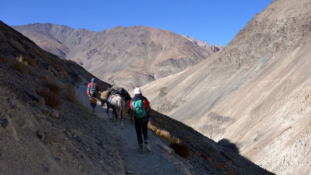 Les paysages jusqu'à Padum