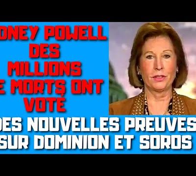 #USA : Sidney Powell des millions de morts ont voté + Un cadre de #Dominion a disparu