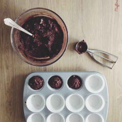 Best Black Chocolate Muffins Ever | Muffins tout chocolat