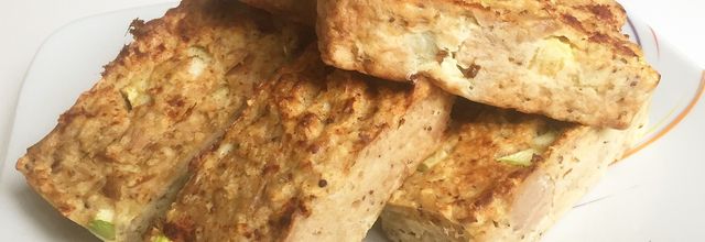 Pain de thon et courgette pour un apéritif healthy