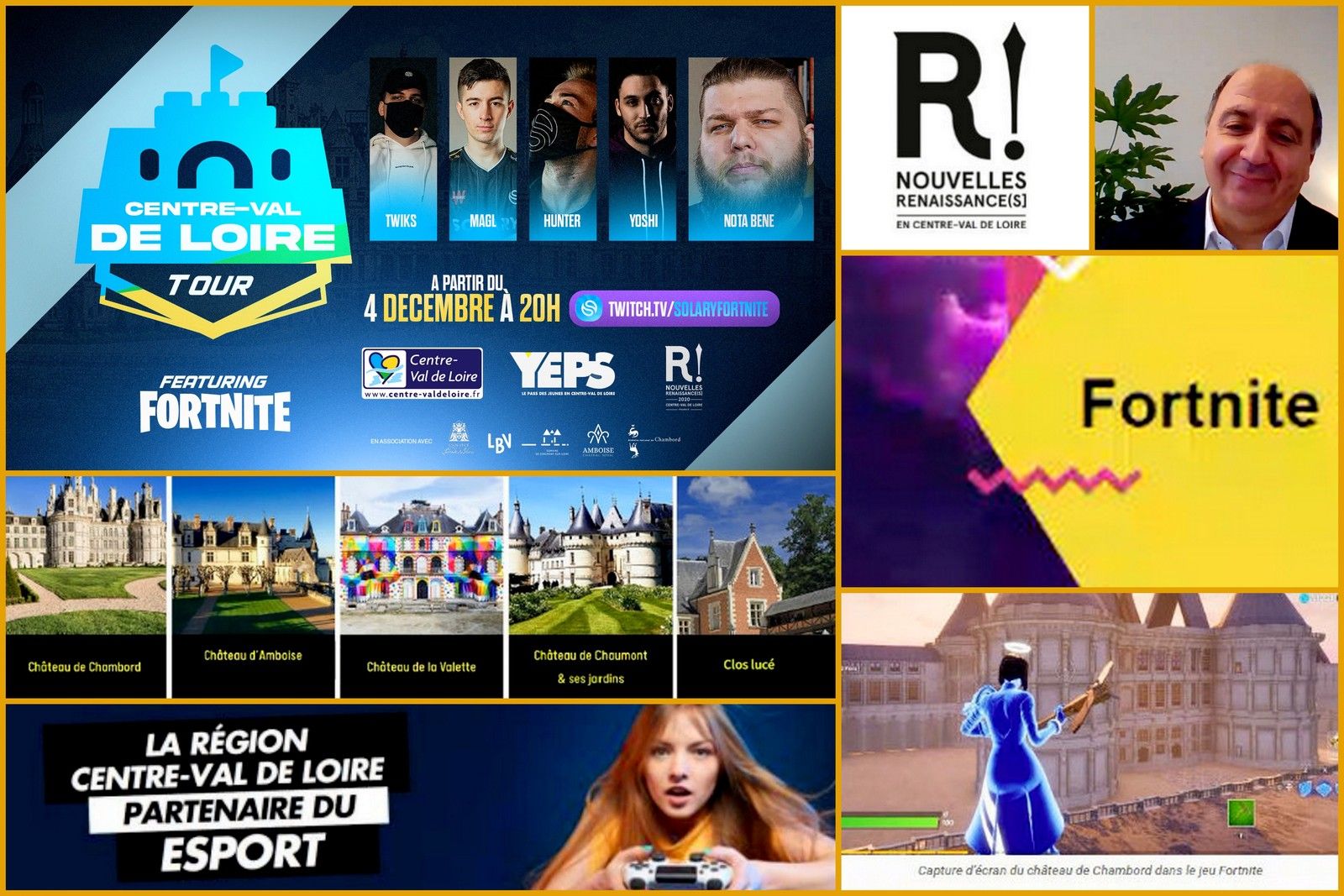 Centre Val De Loire Fortnite Tour Jeu En Ligne Gratuit Du 4 Decembre Au 15 Janvier 21 Vivre Autrement Vos Loisirs Avec Clodelle
