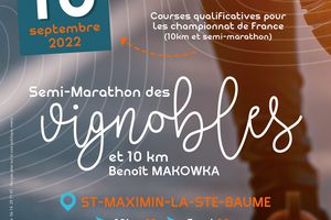 18-09-2022 - Semi-Marathon des Vignobles - SAINT MAXIMIN