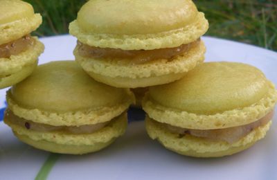 MACARONS KIWI &amp; BANANE