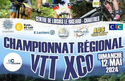 Un peu plus de 120 engagés au championnat régional de VTT XCO du dimanche 12 mai à Chartres (28)