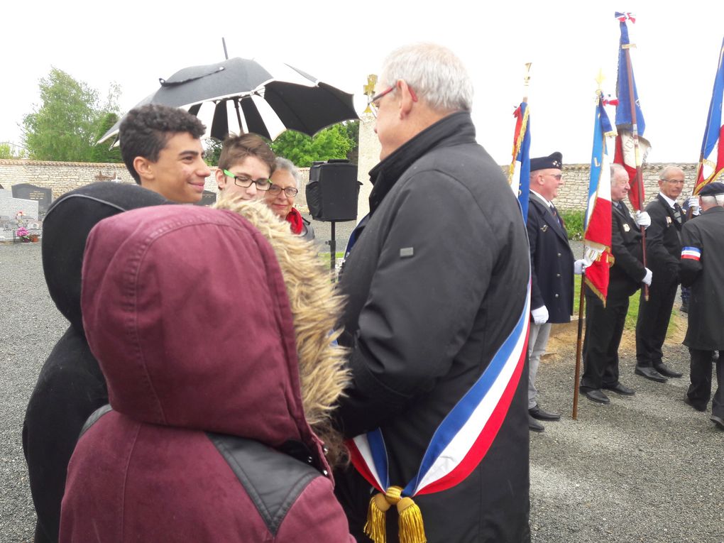 D.O.D.I. PROJECT 18 - COMMEMORATION FRANCO/BRITANNIQUE  - CIMETIERE ANGLES - EXPRESSION DE M. CLAUDE VIGOUREUX - DIRECTEUR DEPARTEMENTAL DE L'OFFICE NATIONAL DES ANCIENS COMBATTANTS ET VICTIMES DE GUERRE (ONAC -VG)