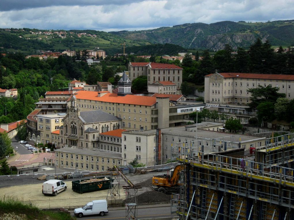 Visite du chantier de la RN 88