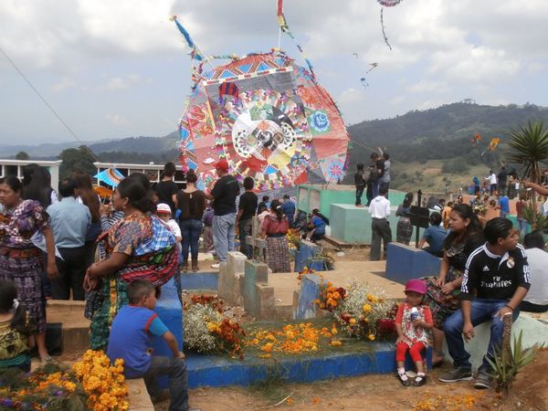 Guatemala : les cerfs-volants de la Toussaint