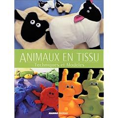 Un livre pour créer ses peluches en tissu