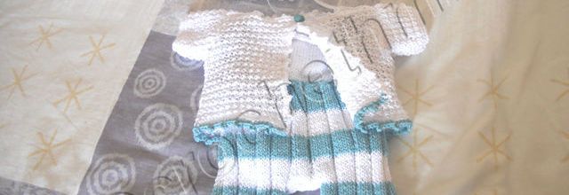 l'ensemble en coton pour bébé